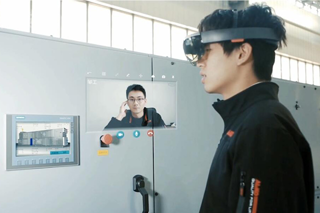 愛(ài)科HoloLens空調(diào)機(jī)組，MR混合現(xiàn)實(shí)顯示交互