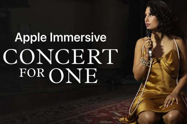 Apple沉浸式視頻《Concert for One》將于下周在Vision Pro上發(fā)布